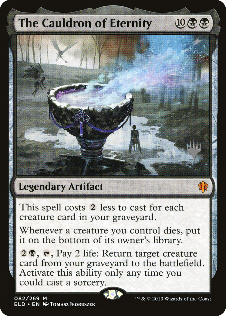 The Cauldron of Eternity (PPELD-082) - Throne of Eldraine Promos Foil