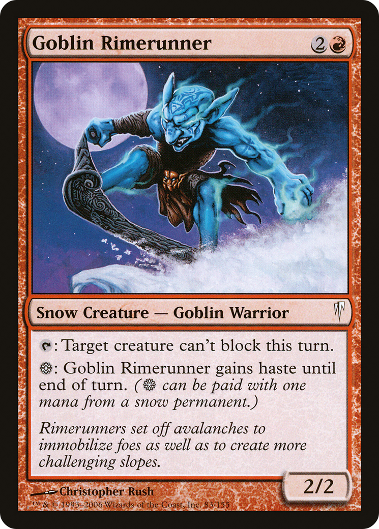 Goblin Rimerunner (CSP-083) - Feuille de Coldsnap 
