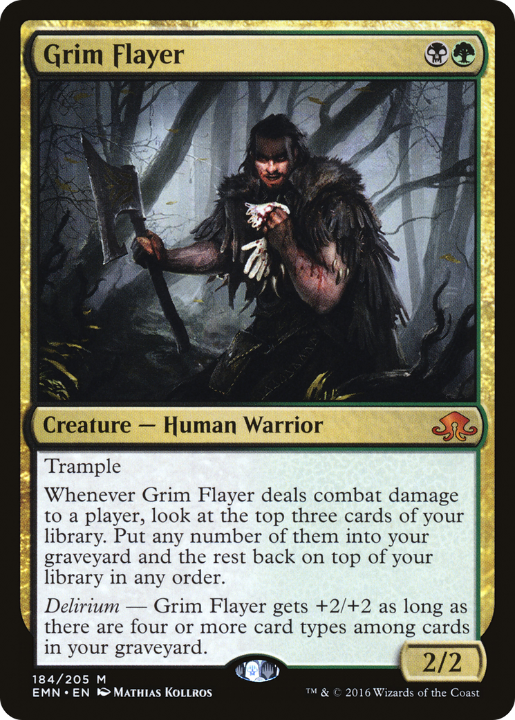 Grim Flayer (EMN-184) - Feuille de lune surnaturelle 
