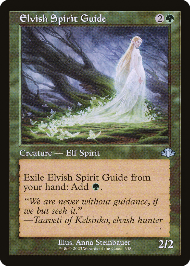 Elvish Spirit Guide (Retro Frame) (DMR-338) - Dominaria Remastered Foil