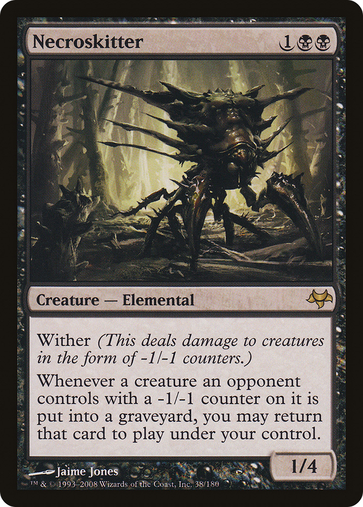 Necroskitter (EVE-038) - Feuille d'événement 