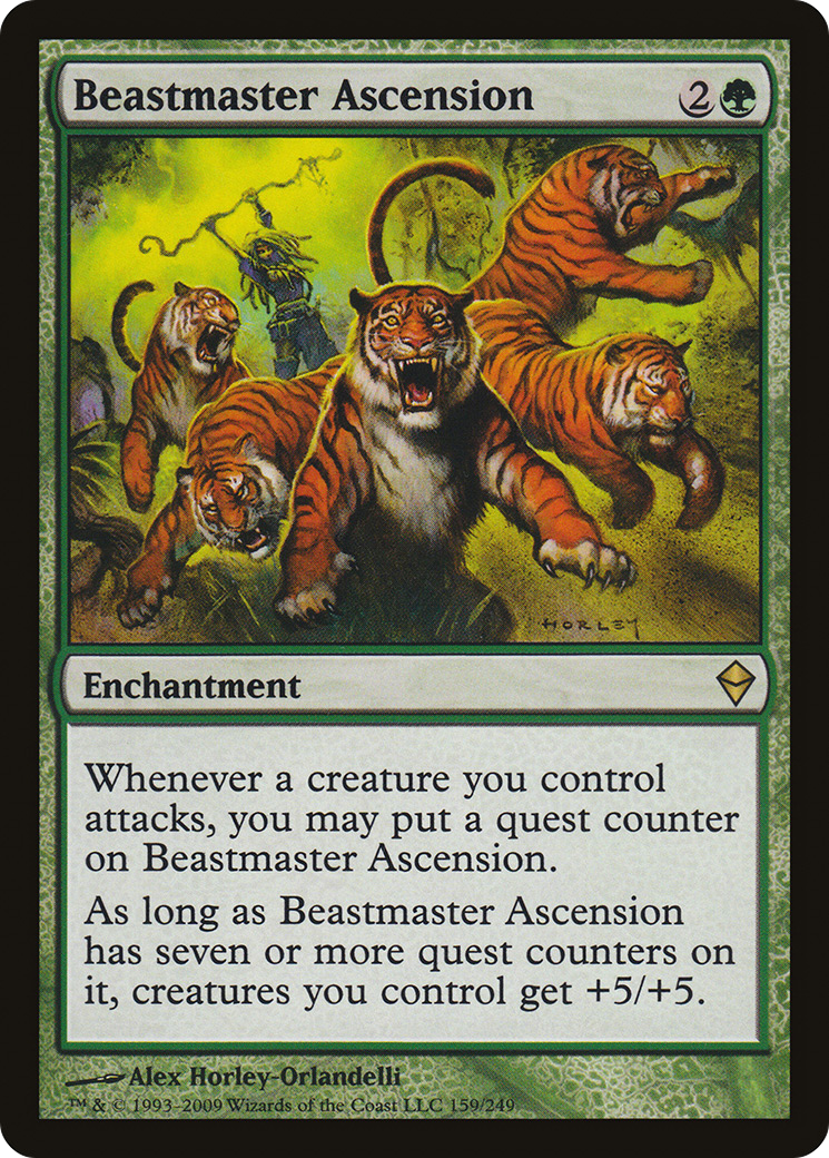 Ascension du Maître des Bêtes (ZEN-159) - Zendikar Foil 