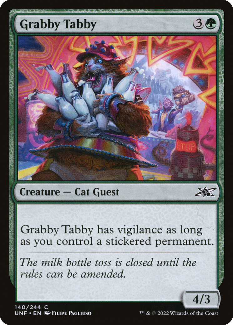 Grabby Tabby (UNF-140) - Unfinity Foil