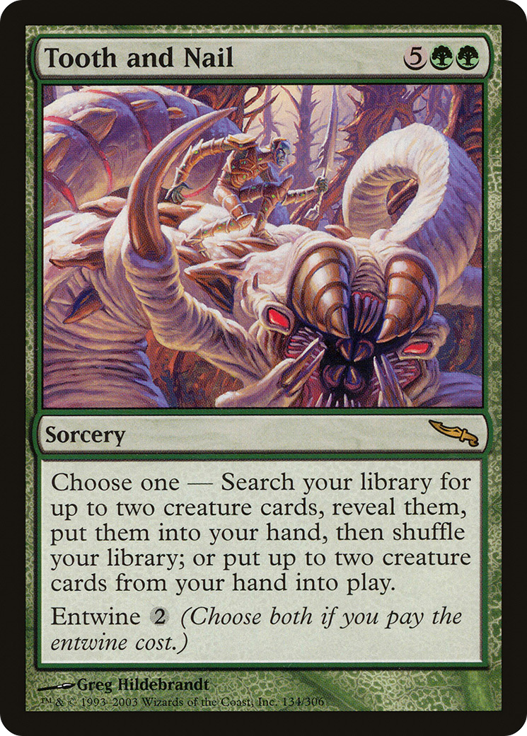 Dents et ongles (MRD-134) - Mirrodin 