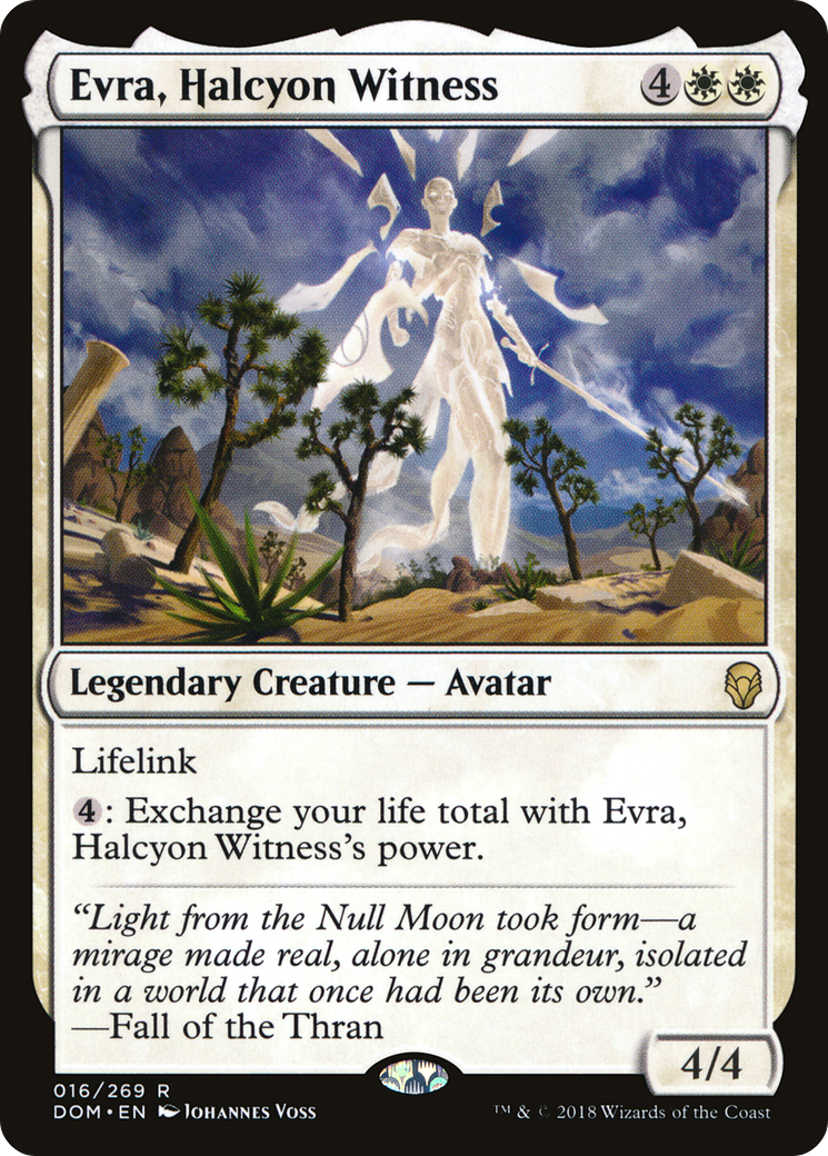 Évra, témoin d'Alcyon (DOM-016) - Dominaria Foil