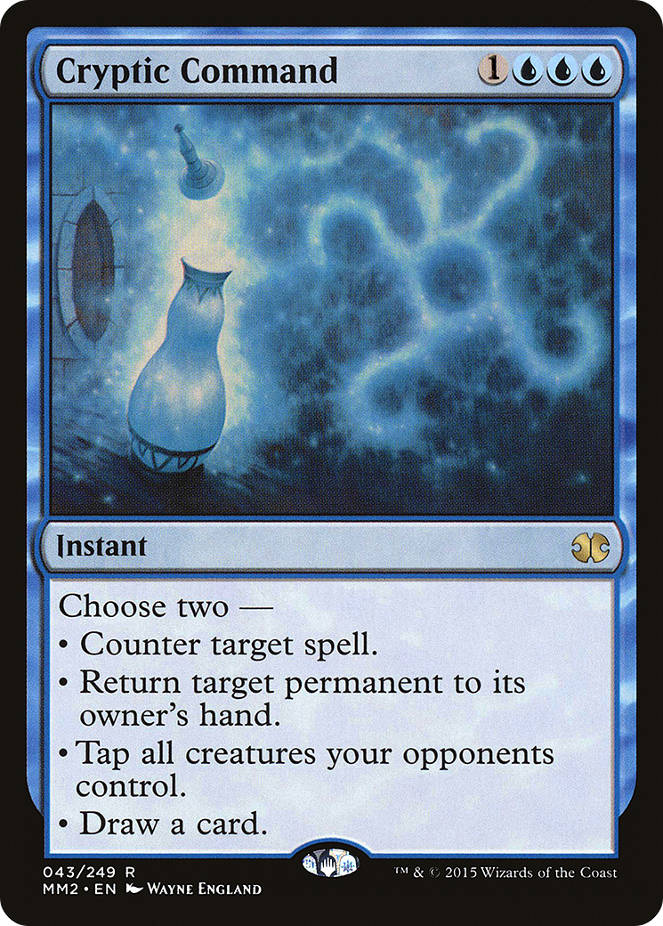 Cryptic Command (MM2-043) - Modern Masters 2015 Foil