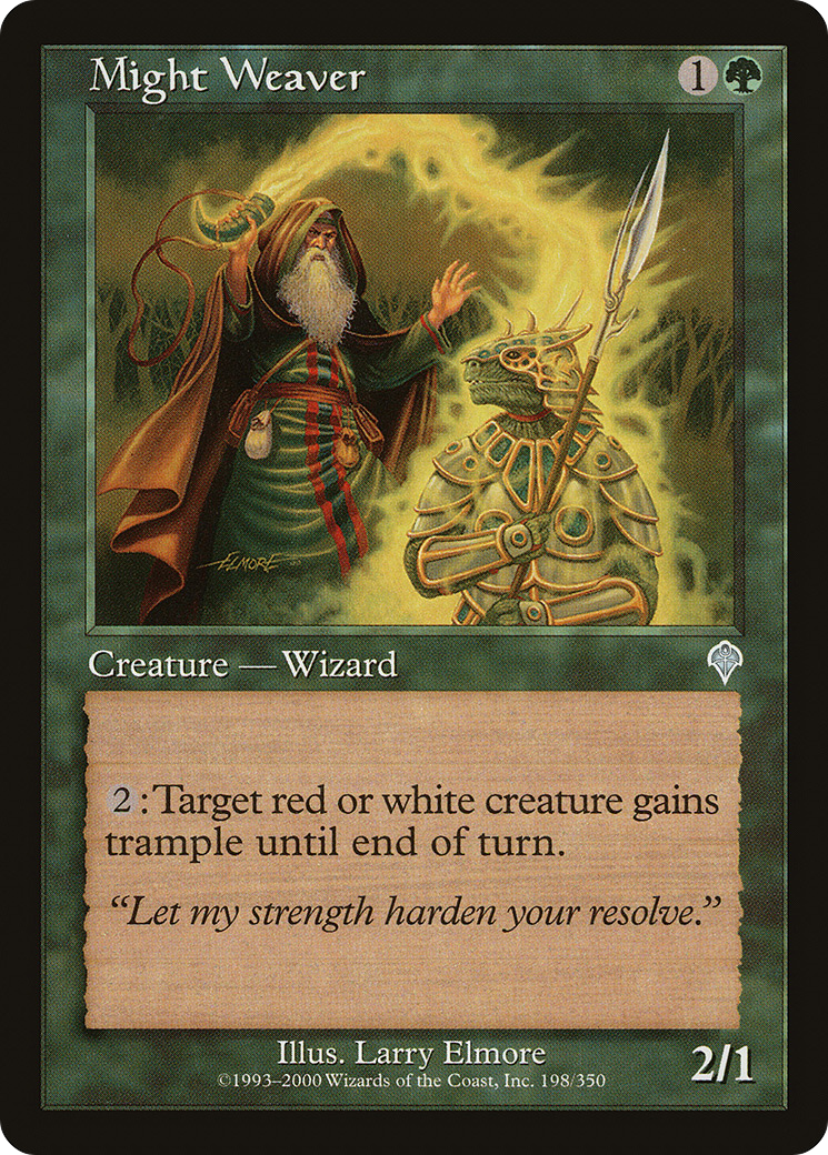 Might Weaver (INV-198) - Invasion Foil 