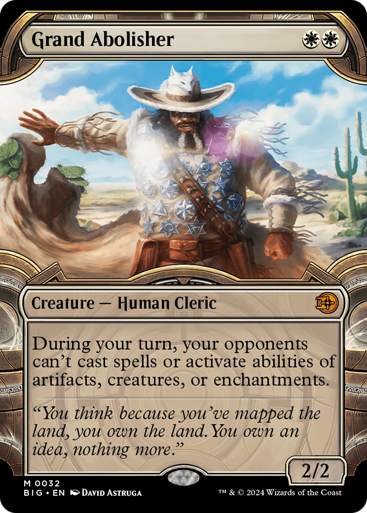 Grand Abolisher (Showcase) (BIG-032) - The Big Score: (Showcase) Foil