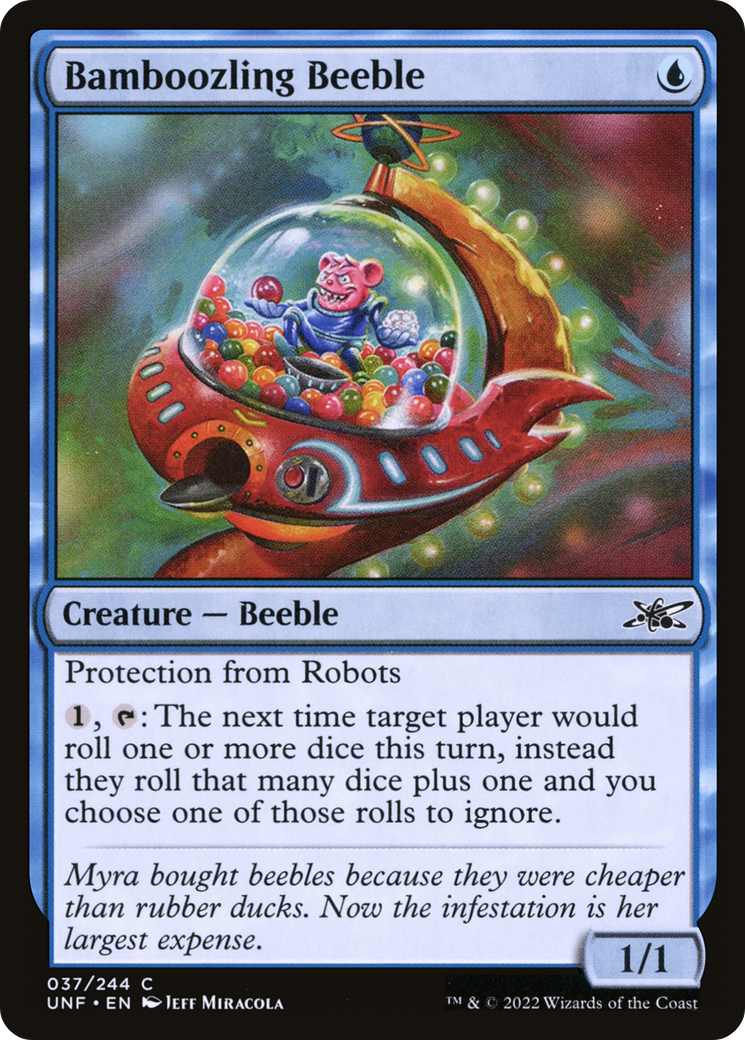 Bamboozling Beeble (UNF-037) - Unfinity 
