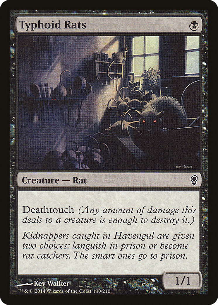 Rats typhoïdes (CNS-130) – Conspiration
