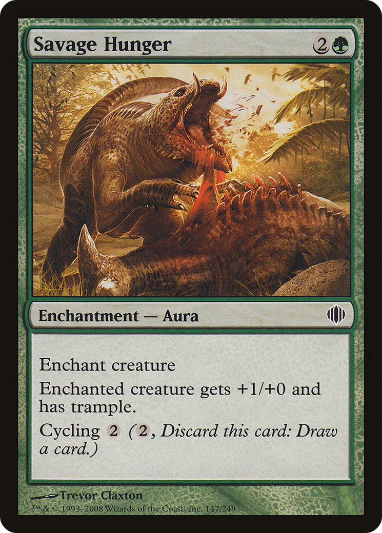 Savage Hunger (ALA-147) - Shards of Alara