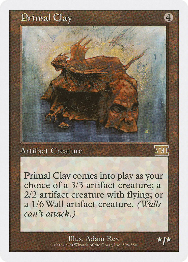 Primal Clay (6ED-308) - Sixième édition classique 
