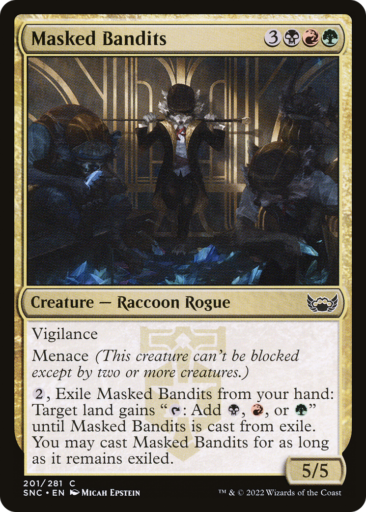 Masked Bandits (SNC-201) - Streets of New Capenna