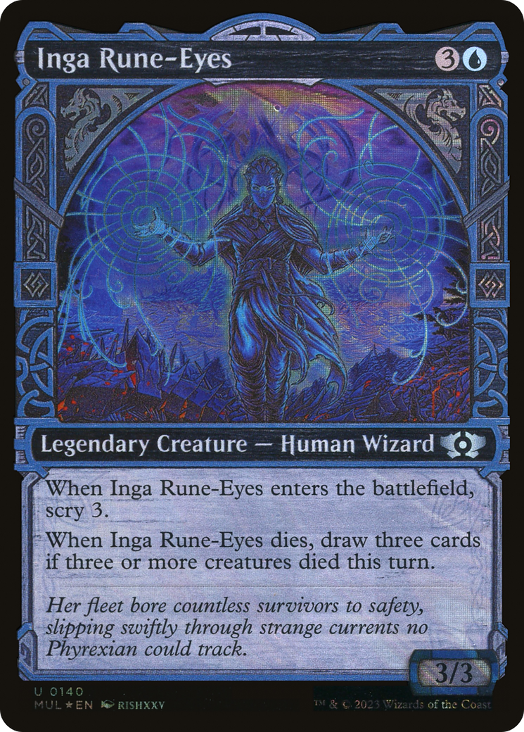 Yeux runiques Inga (MUL-140) - Multiverse Legends : (Vitrine) Foil 