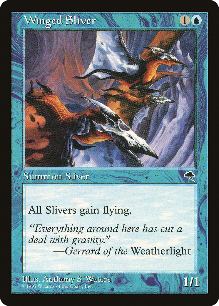 Sliver ailé (TMP-106) - Tempête