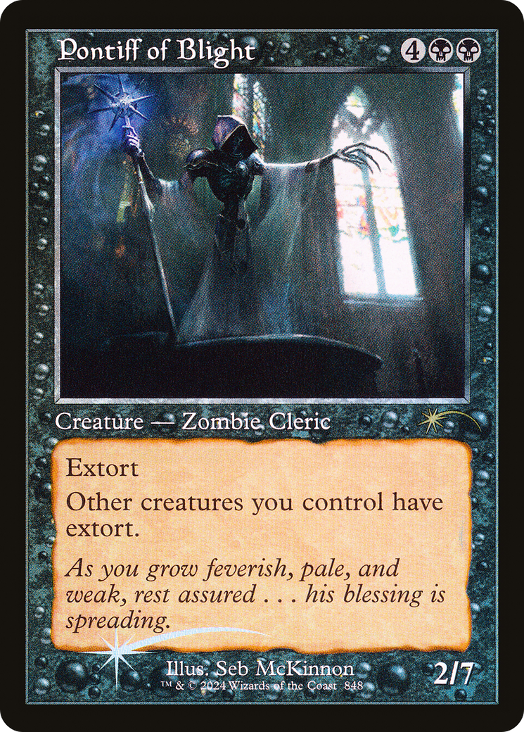 Pontiff of Blight (SLD-848) - Secret Lair Drop Foil