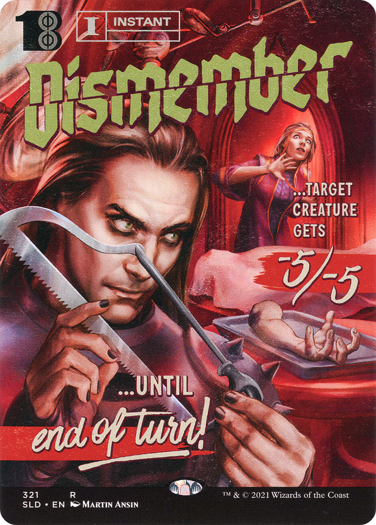 Dismember (SLD-321) - Secret Lair Drop (Borderless)