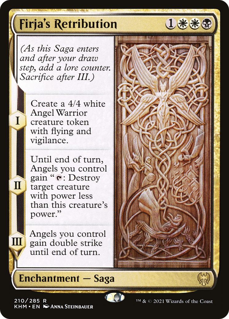 Le châtiment de Firja (KHM-210) - Kaldheim Foil 