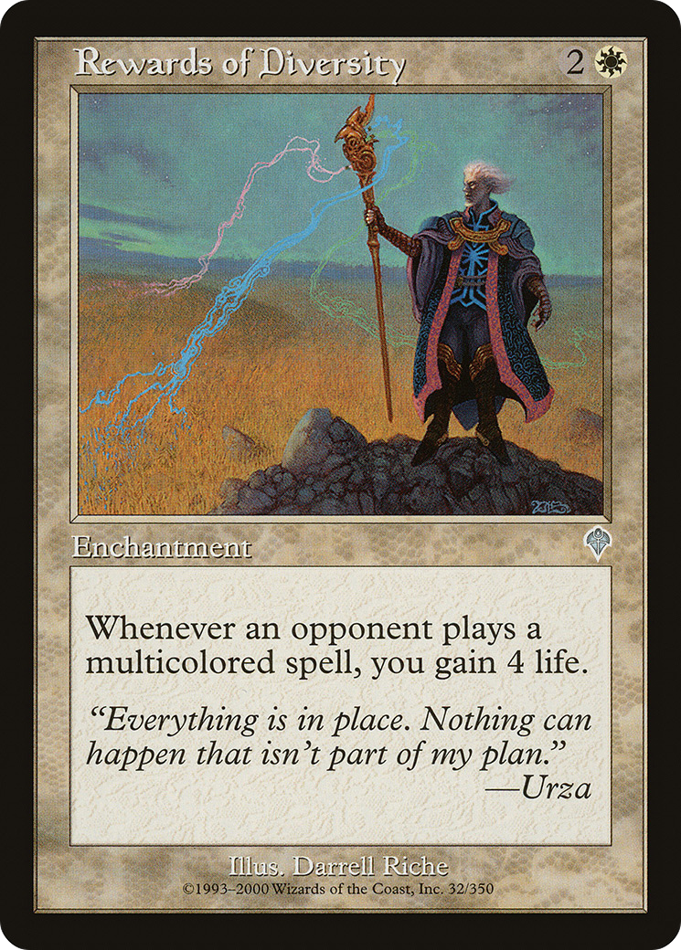 Récompenses de la diversité (INV-032) - Invasion Foil 
