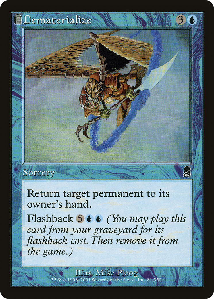 Dématérialiser (ODY-081) - Odyssée : (pierre tombale) Foil 