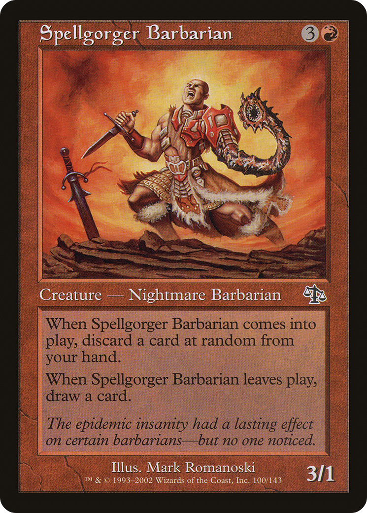 Barbare Spellgorger (JUD-100) - Jugement Foil 