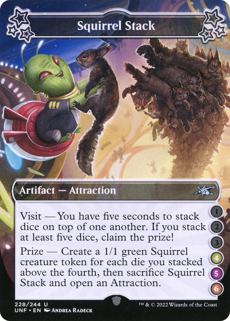 Pile d'écureuils (UNF-228F) - Unfinity Foil