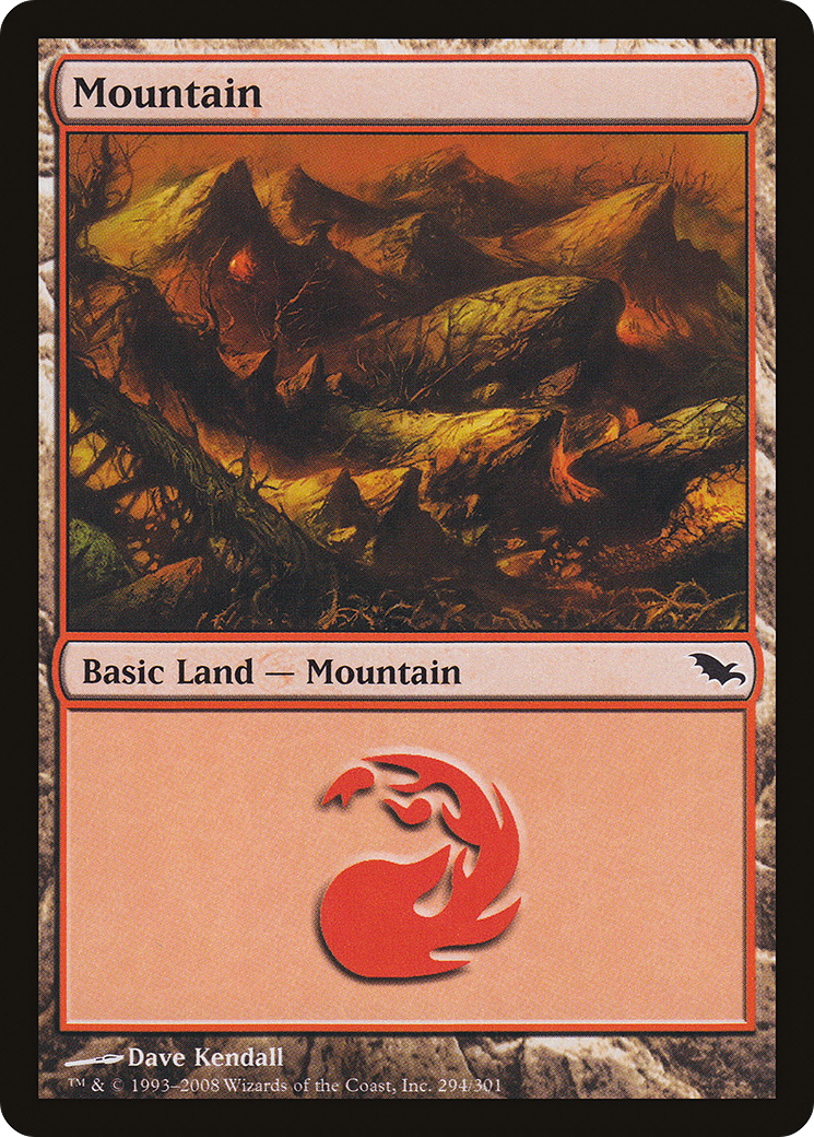 Montagne (SHM-294) - Feuille Shadowmoor 