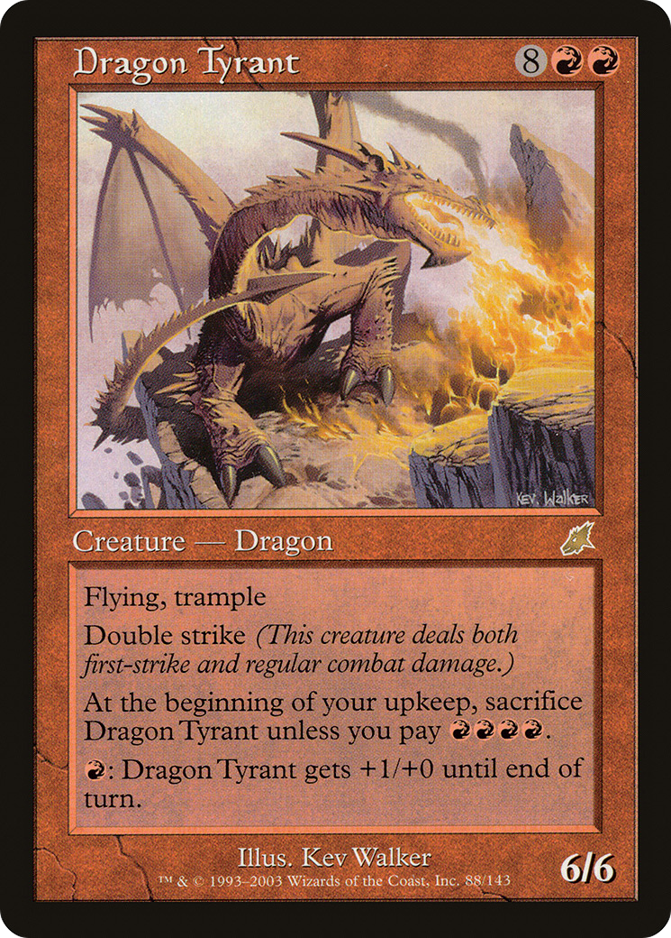 Dragon Tyrant (SCG-088) - Scourge