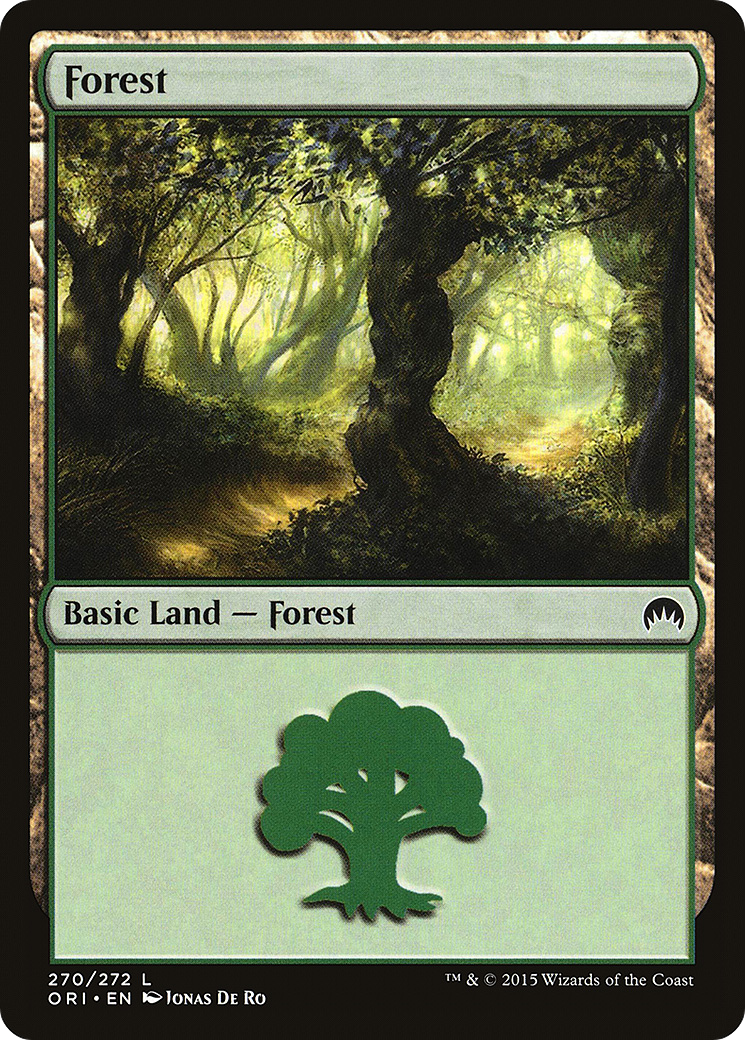 Forêt (ORI-270) - Magic Origins Foil