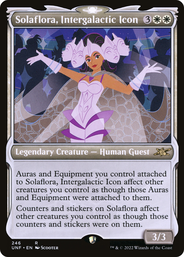 Solaflora, icône intergalactique (UNF-246) - Unfinity : (Showcase) Foil 