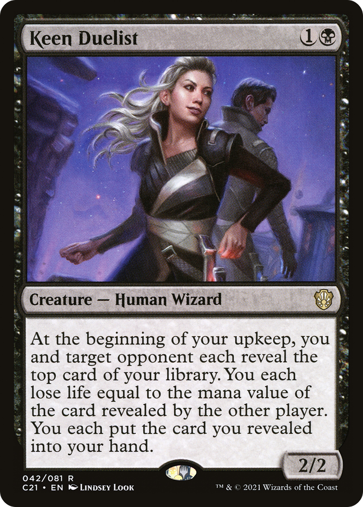 Duelliste passionné (C21-042) - Commandant 2021 