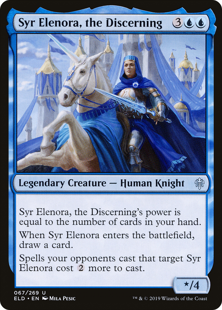 Syr Elenora, la Discernante (ELD-067) - Trône d'Eldraine Foil