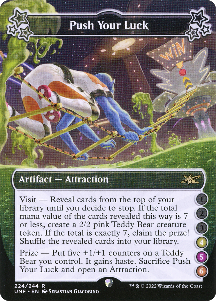 Push Your Luck (4-5-6) (UNF-224) - Unfinity Foil