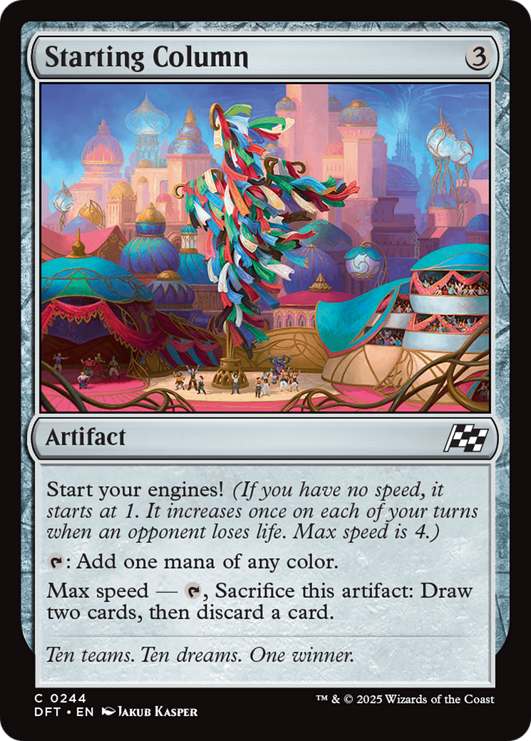 Starting Column (-244) - Aetherdrift Foil
