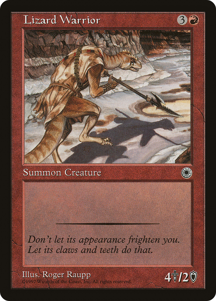 Guerrier Lézard (POR-139) – Portail 