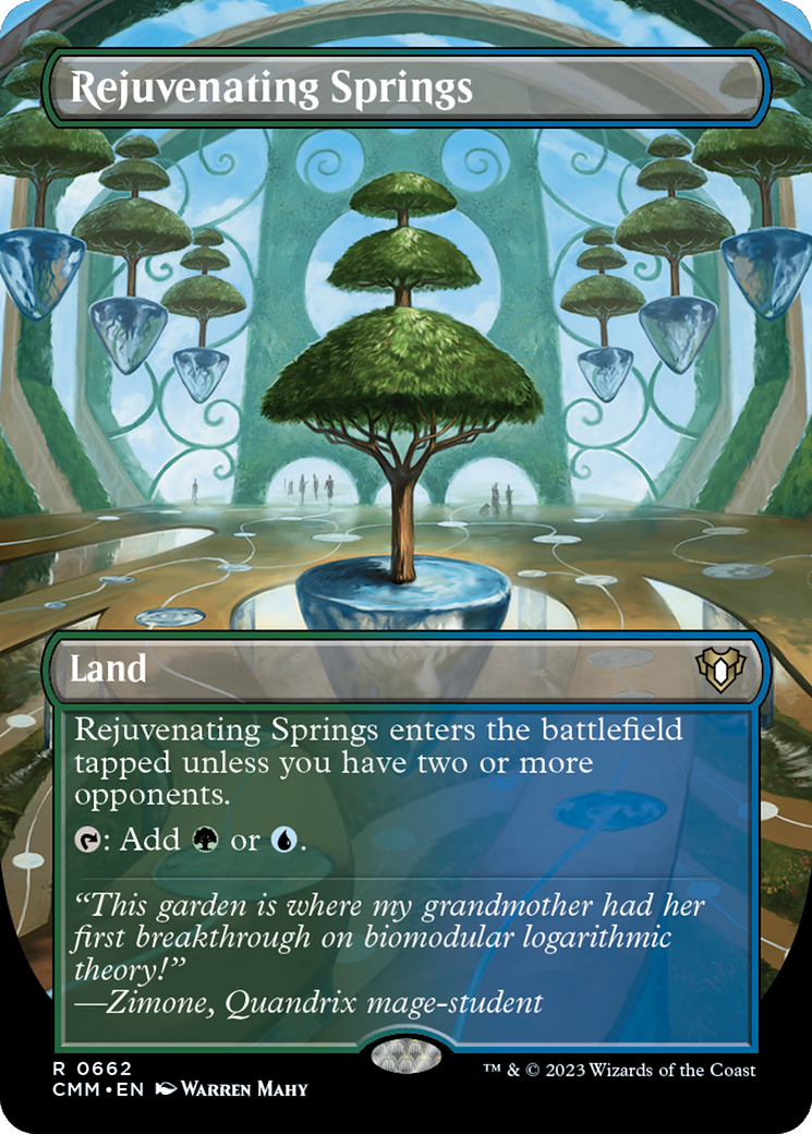 Sources rajeunissantes (CMM-662) - Commander Masters (Borderless) 