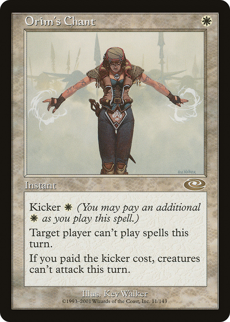 Chant d'Orim (PLS-011) - Planeshift Foil 