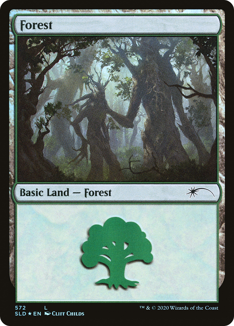 Forest (572) (SLD-572) - Secret Lair Drop Foil