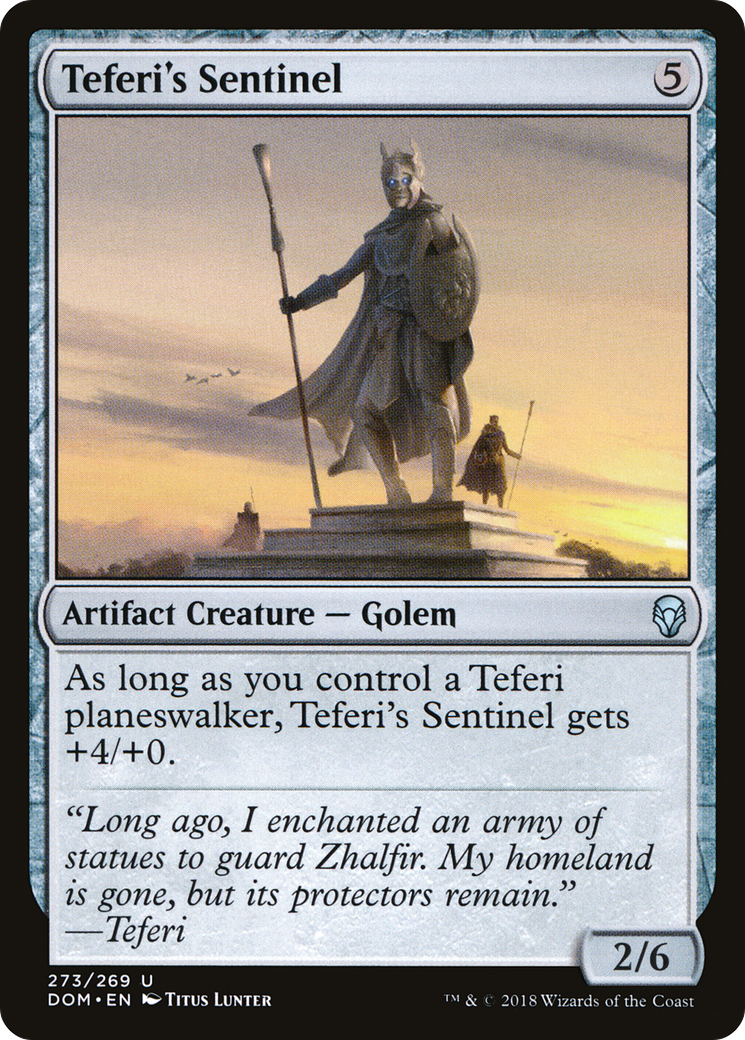 Sentinelle de Téfeiri (DOM-273) - Dominaria 