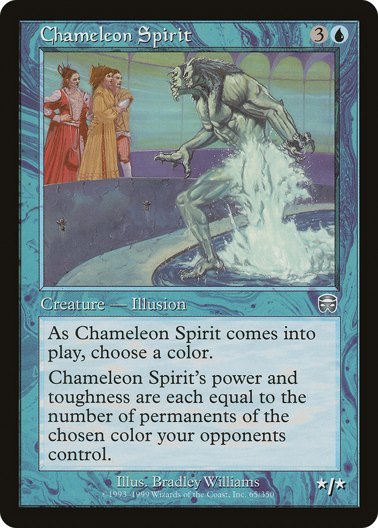 Chameleon Spirit (MMQ-065) - Mercadian Masques