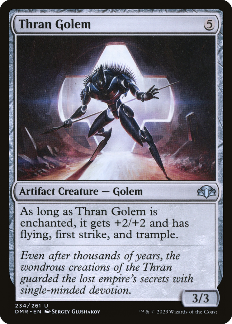 Thran Golem (DMR-234) - Dominaria Remastered