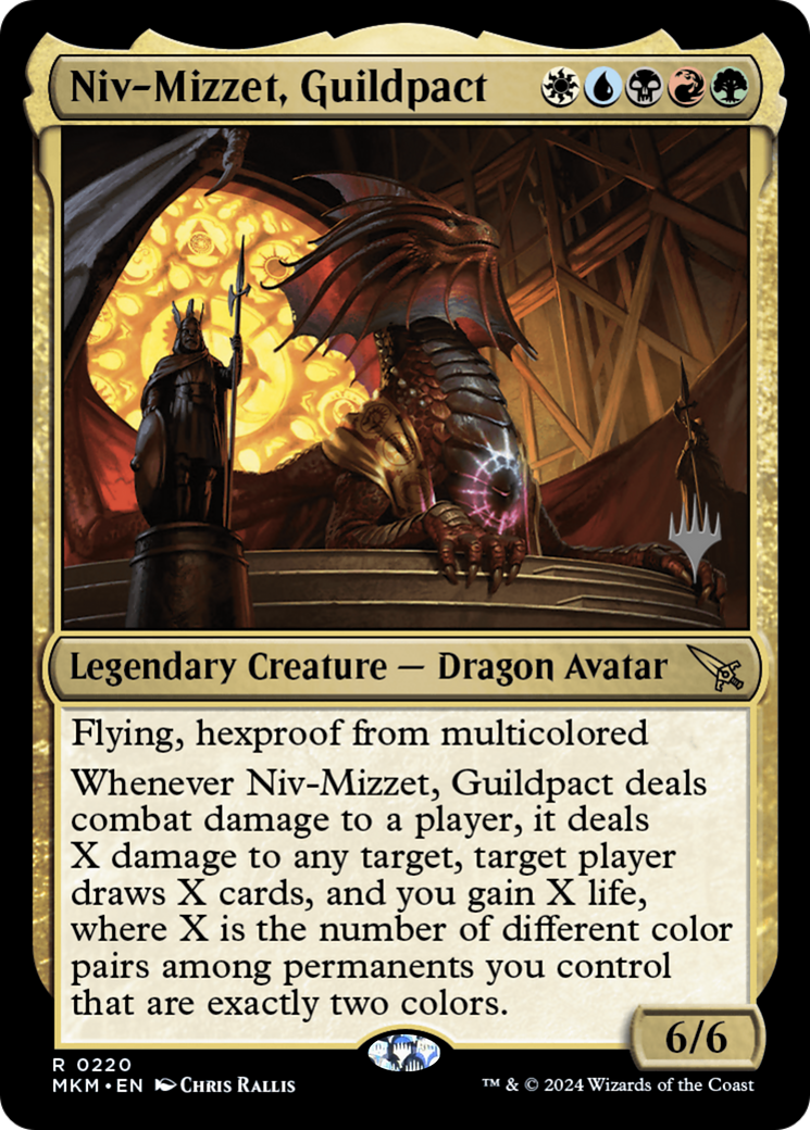 Niv-Mizzet, Guildpact (PPMKM-220) - Murders at Karlov Manor Promos