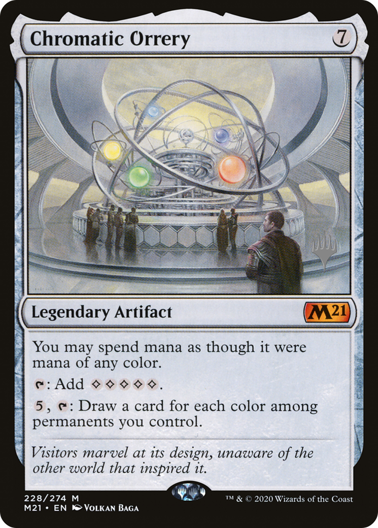Chromatic Orrery (PPM21-228) - Core Set 2021 Promos Foil