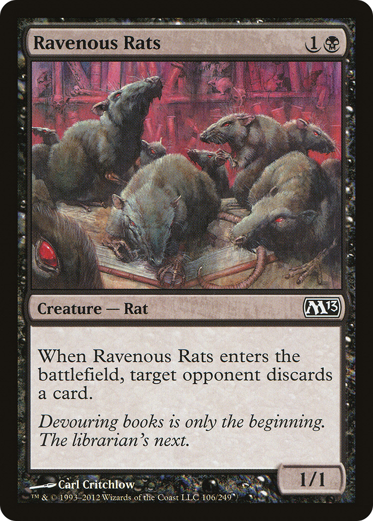 Rats voraces (M13-106) - Magic 2013 