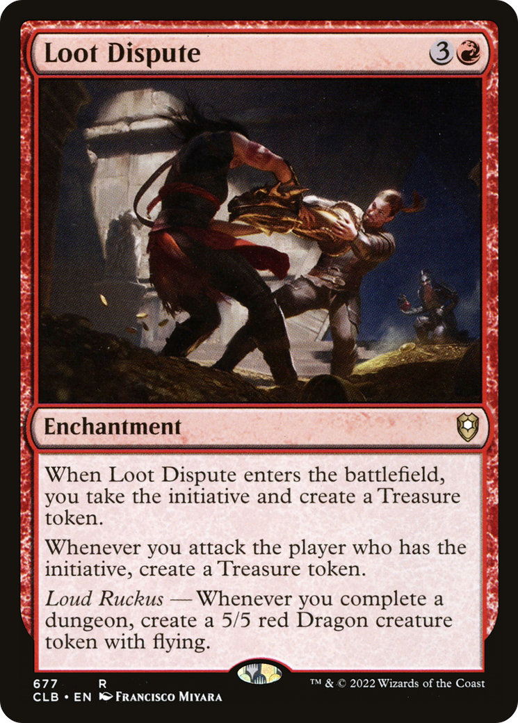 Conflit de butin (CLB-677) - Commander Legends : La Bataille de Baldur's Gate 