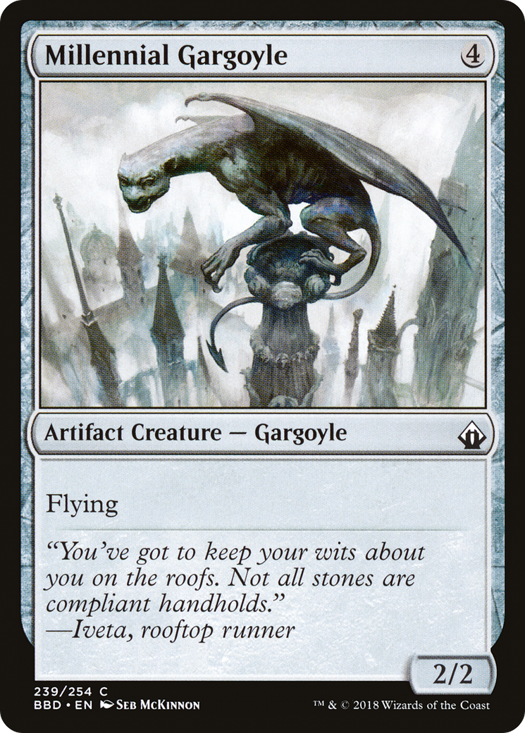 Gargouille millénaire (BBD-239) - Battlebond Foil