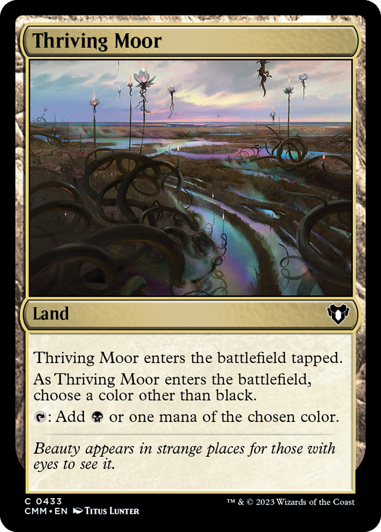 Thriving Moor (CMM-433) - Commander Masters Foil