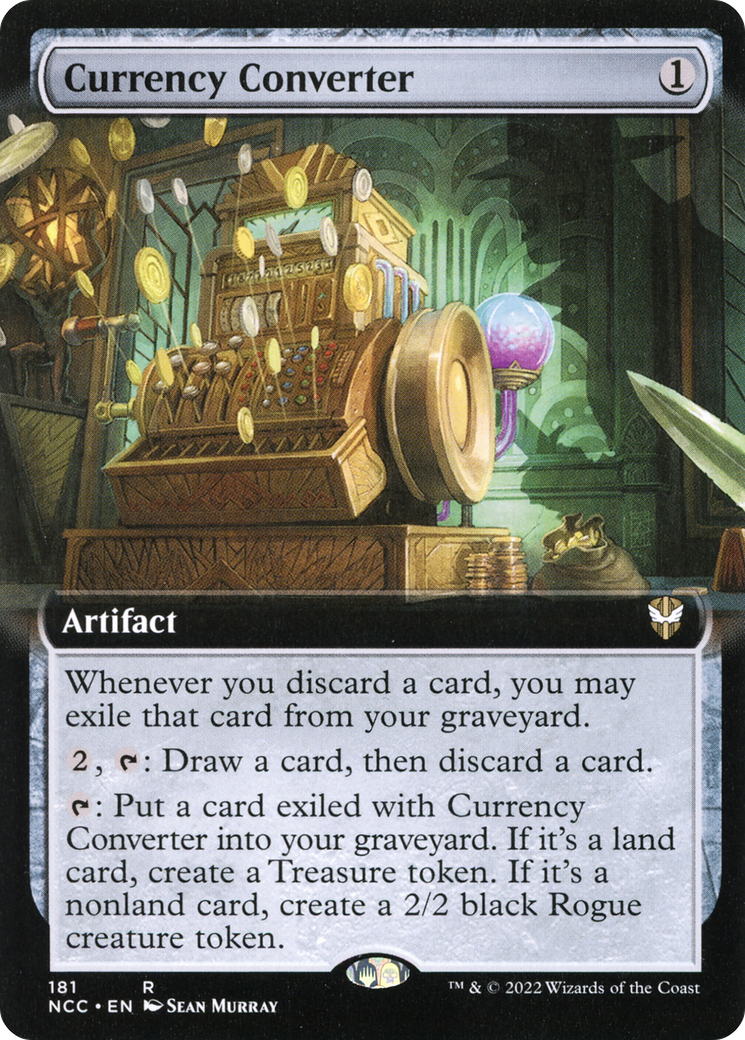 Convertisseur de devises (NCC-181) - New Capenna Commander : (Extended Art) 