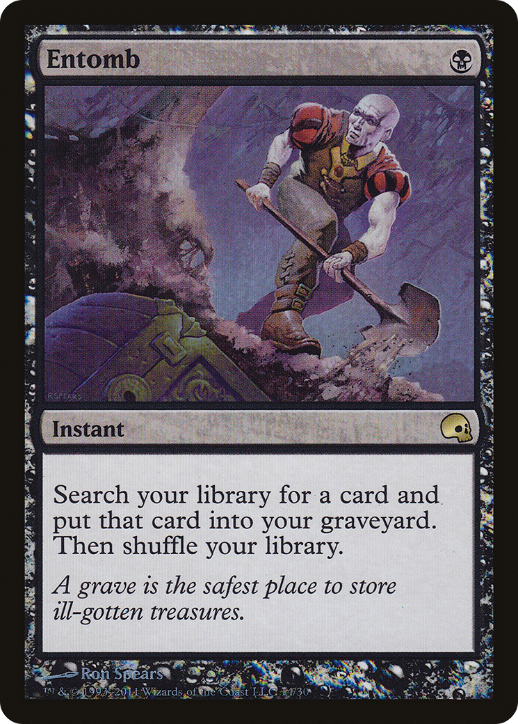 Entomb (GRV-014) - Série de decks Premium : Graveborn Foil 