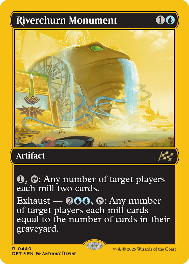 Monument de Riverchurn (Première place) (DFT-440) - Aetherdrift Foil 